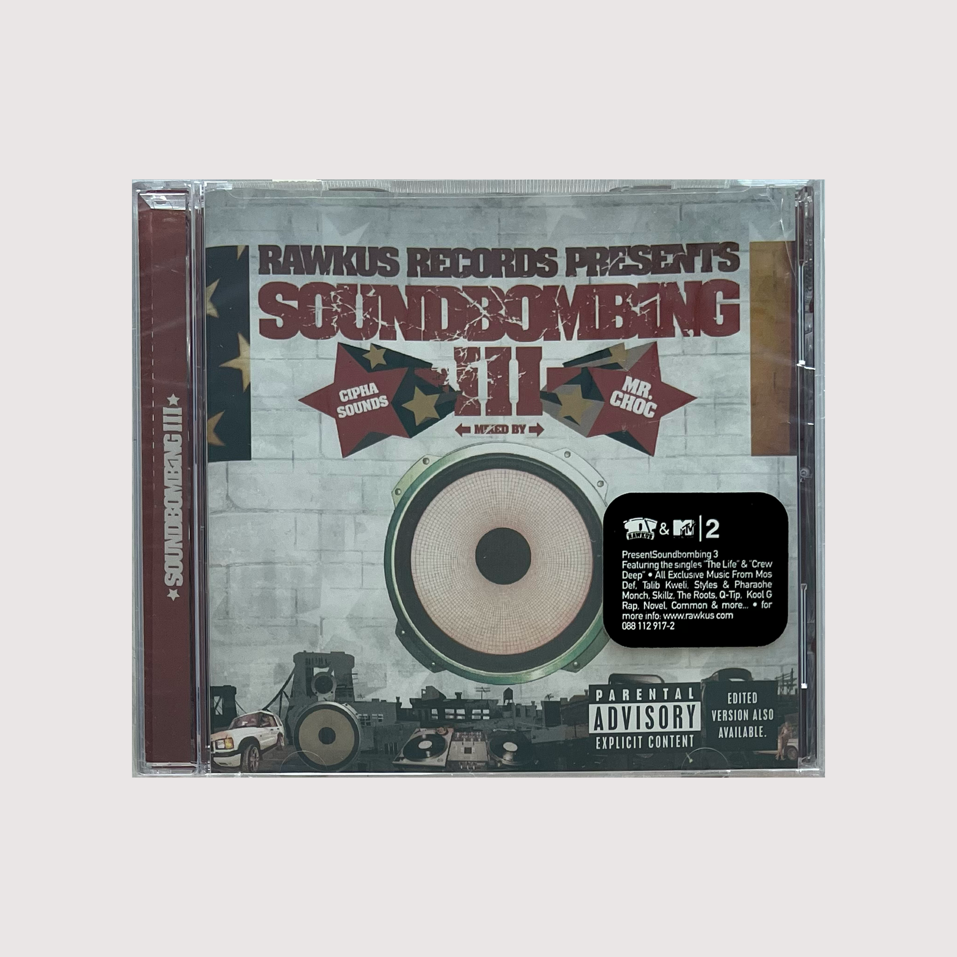 Various Artists - Soundbombing III (CD compilation album, 2002) – Rave  World Music